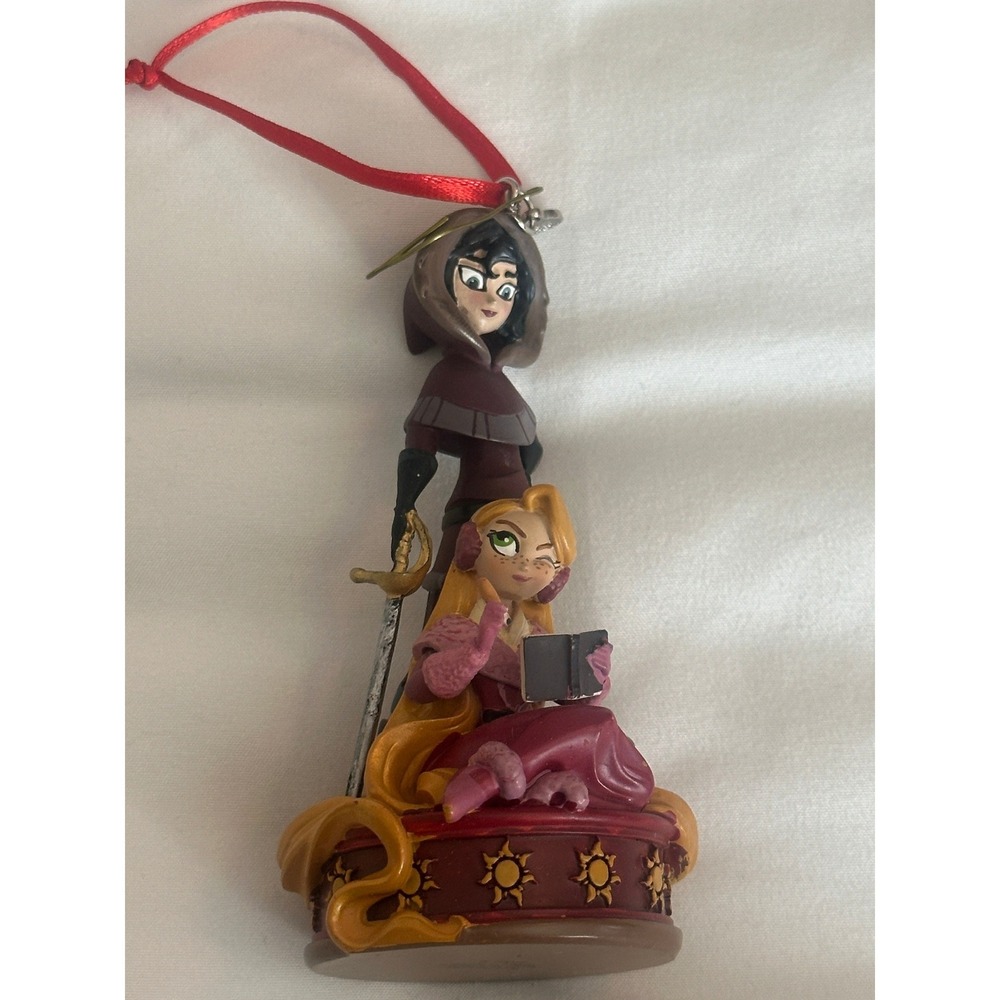 Disney Store Tangled The Series Rapunzel and Cassandra Sketchbook Ornament